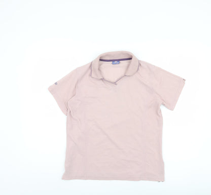 TOG24 Women's Pink Polo Shirt - Size S