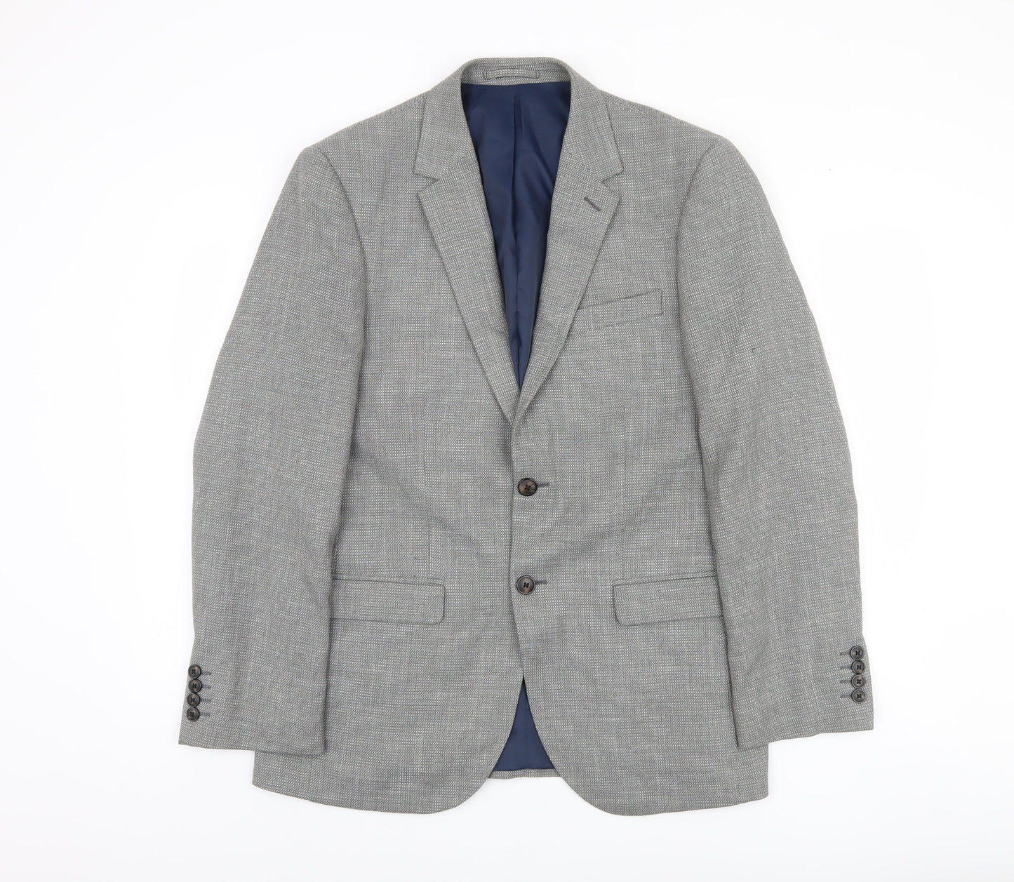 Marks and Spencer Men's Grey Blazer, 38R Formal