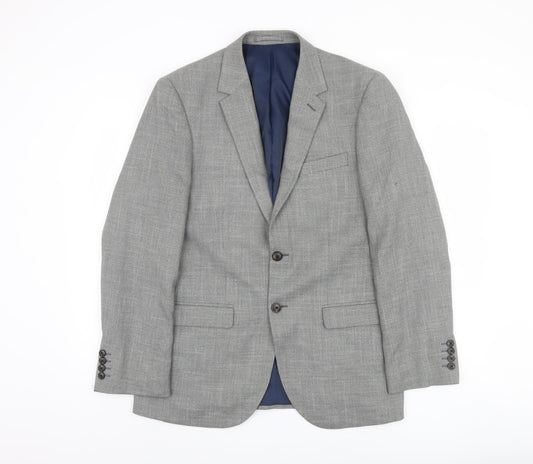 Marks and Spencer Men's Grey Blazer, 38R Formal