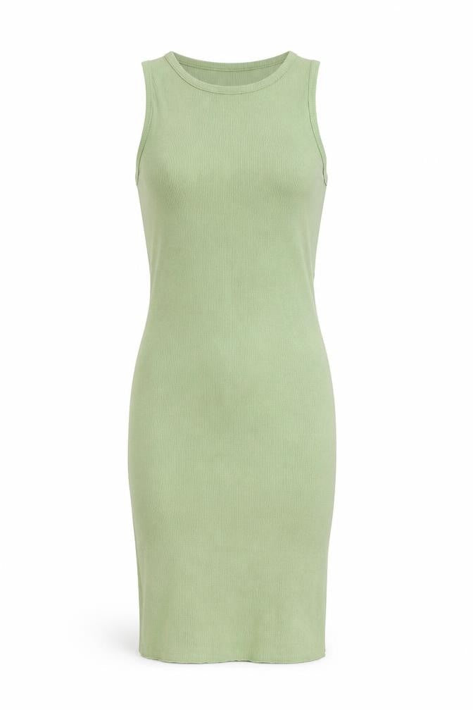 ASOS DESIGN Women's Green Tank Dress, Size 10