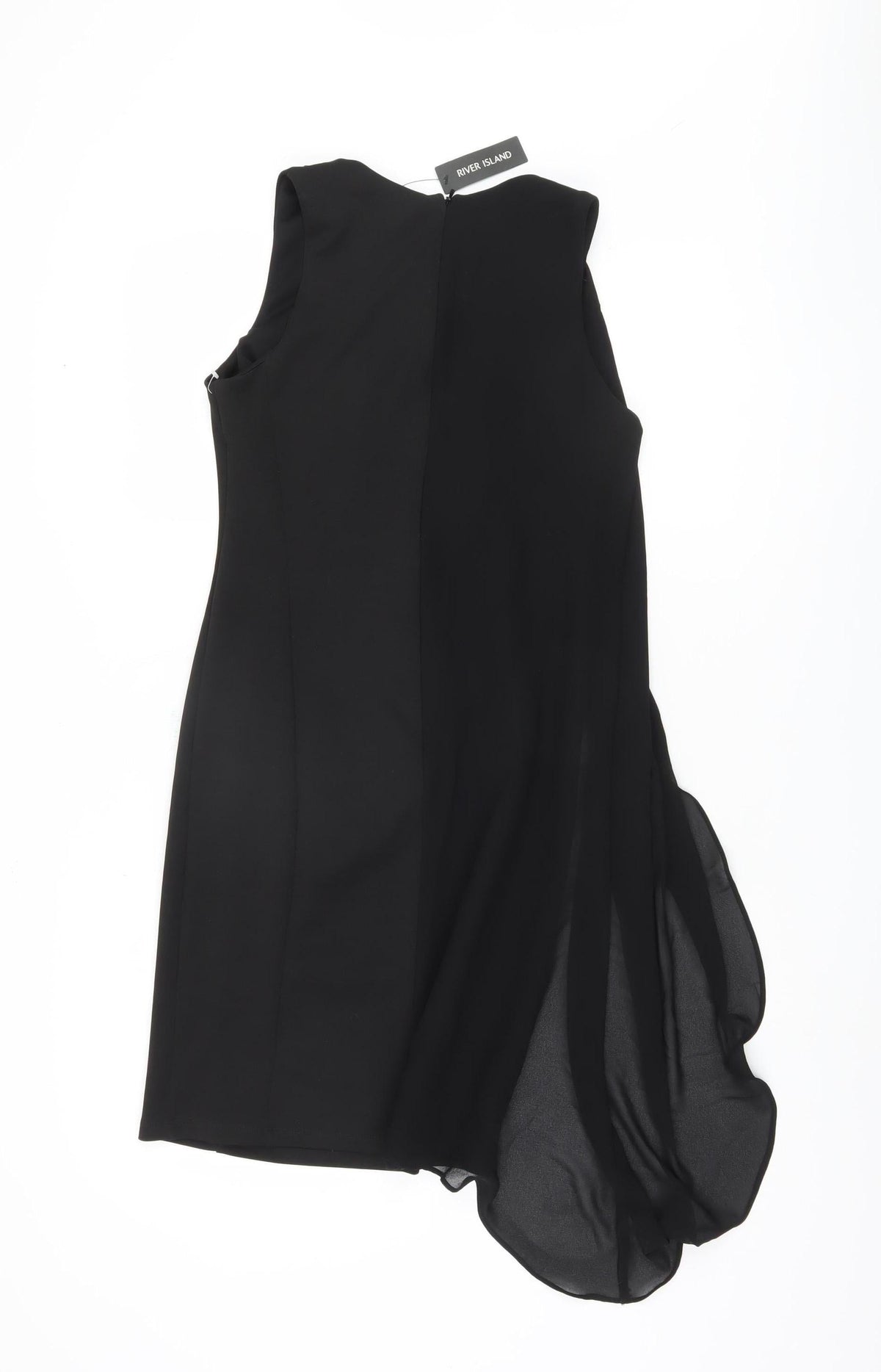 River Island Women's Black Shift Dress Size 6