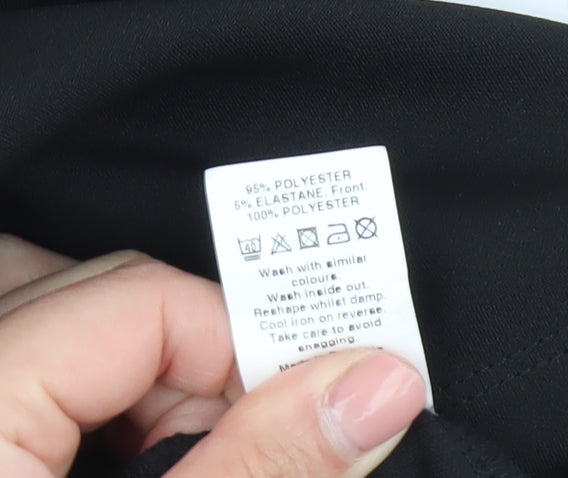 River Island Women's Black Shift Dress Size 6