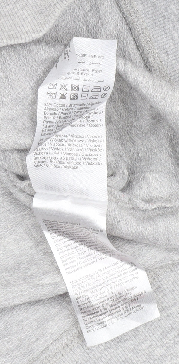 ONLY & SONS Grey XL Geometric Sweatshirt Men