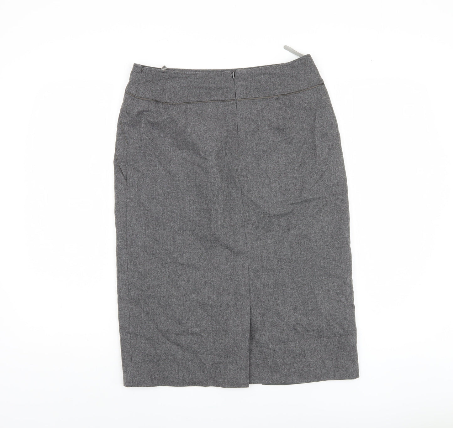 Gelco Women's Grey Pencil Skirt Size 12