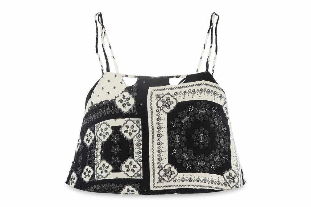Topshop Women's Multicoloured Camisole Tank Top Size 12