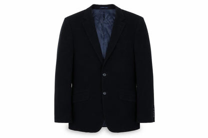 Emmetex Men's Black Jacket 42R, Single-Breasted Formal