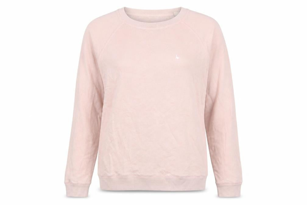 Jack Wills Women's Pink Pullover Sweatshirt Size 12