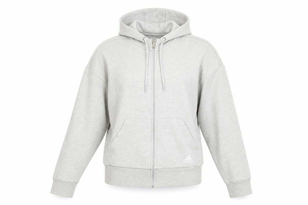 Adidas Women's Grey Basic Jacket 2XS
