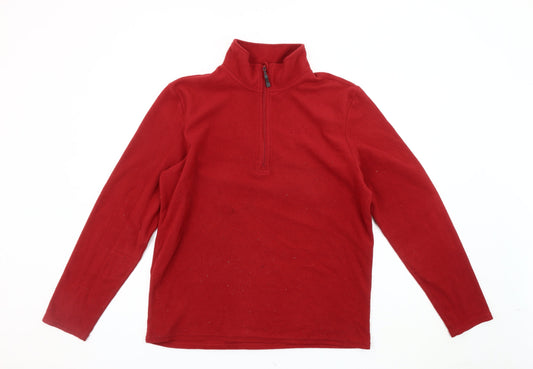 Peter Storm Men's Red Pullover Fleece Sweatshirt M