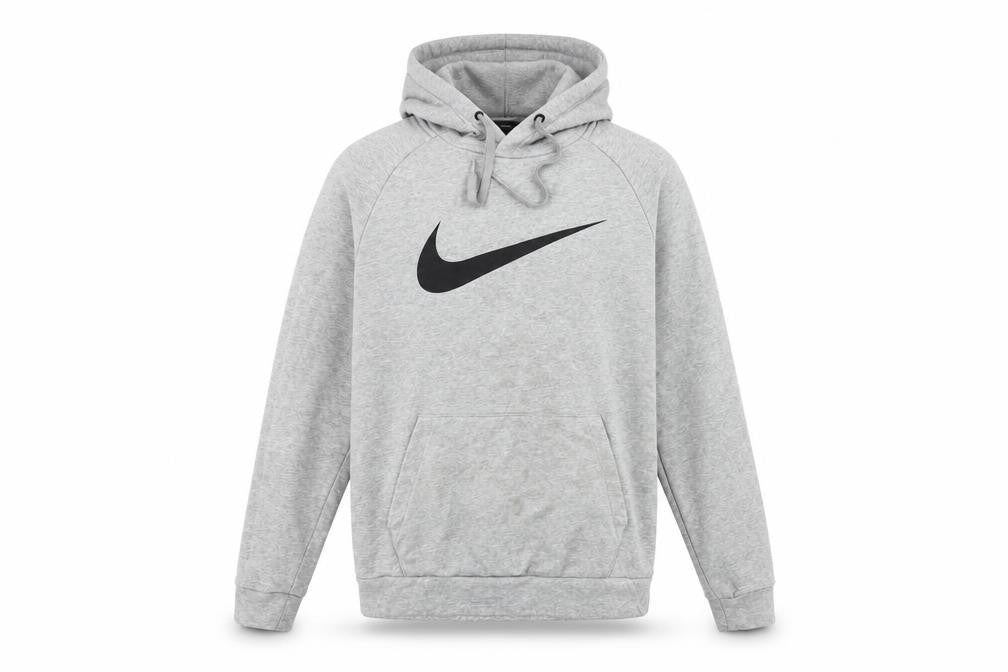 Nike Men's Grey Pullover Hoodie Size S