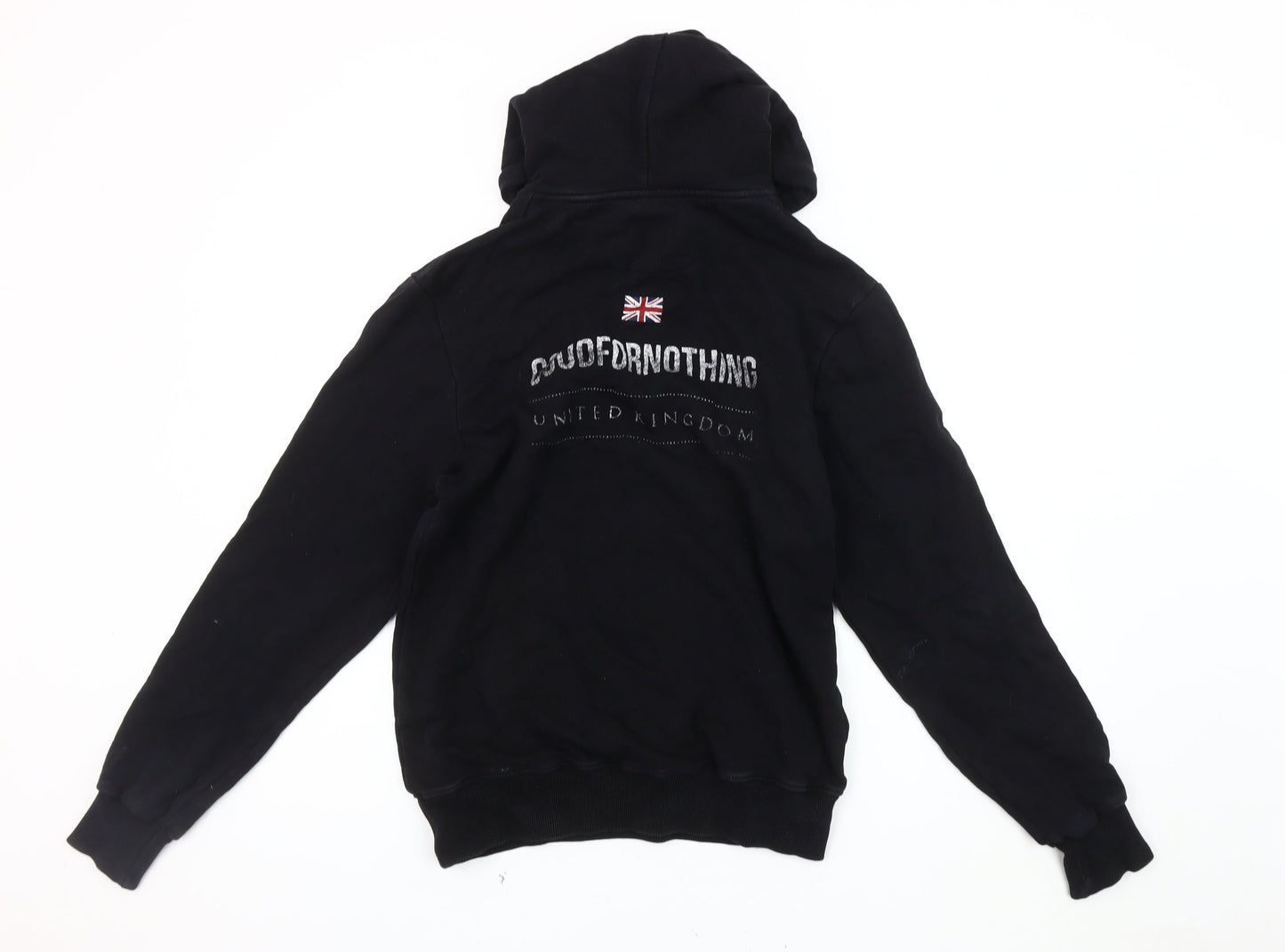 Good For Nothing Black Unisex Hoodie Medium