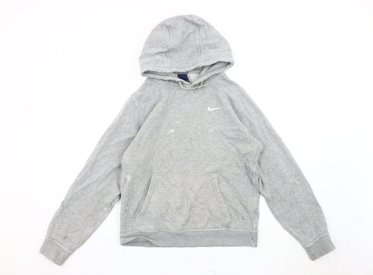Nike Men's Grey S Pullover Hoodie