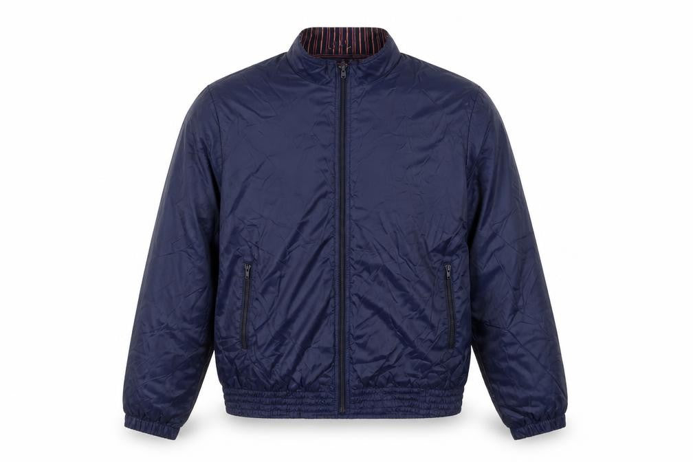 Marks & Spencer Men's Blue Nylon Jacket, Size 44