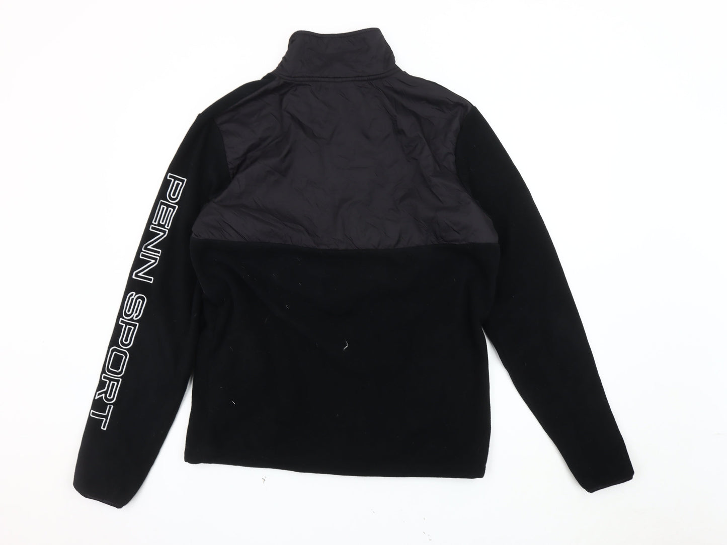 Penn Men's Black Pullover Sweatshirt, Size M, Fleece