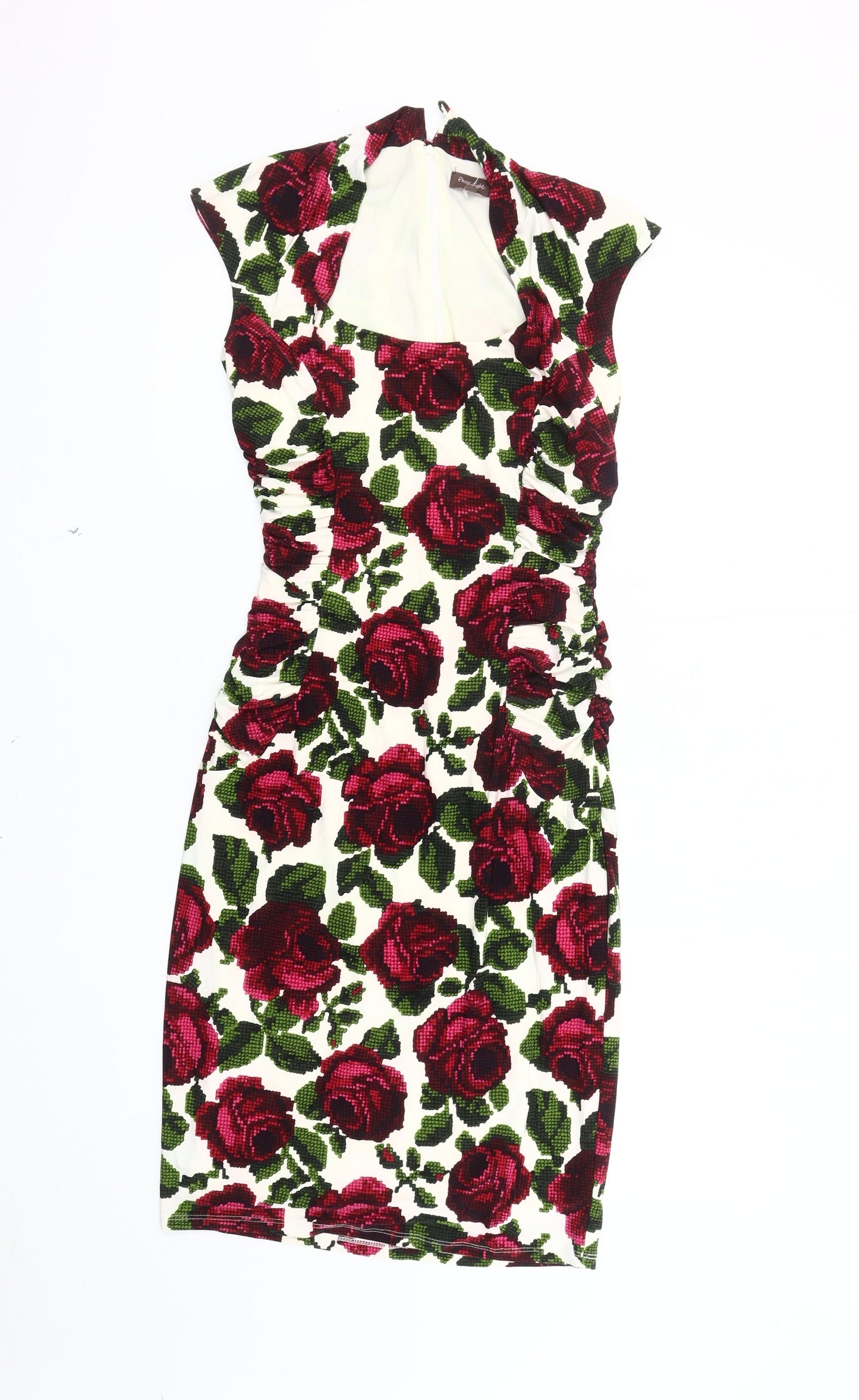 Phase Eight Women's Multicoloured Sheath Dress Size 10