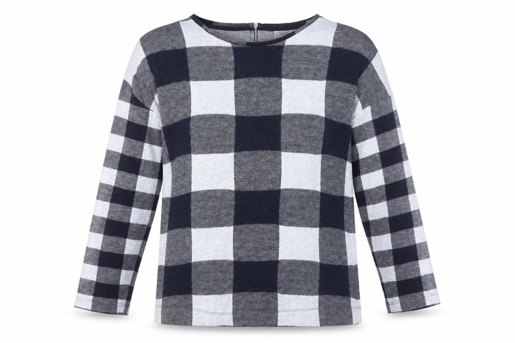 Next Women's Multicoloured Check Top Size 14