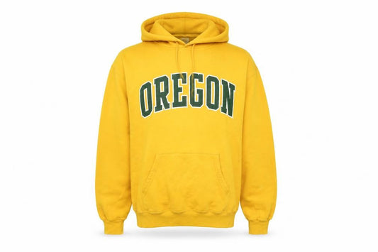 Champion Men's Yellow Pullover Hoodie Size S
