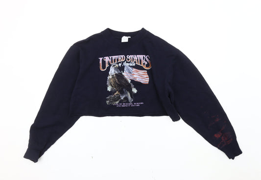 Skinnydip London Women's Black M Pullover Sweatshirt