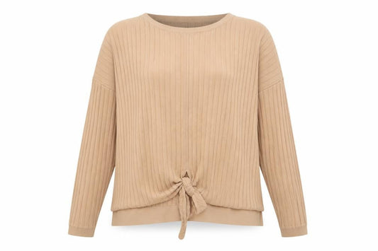 Marks & Spencer Women's Beige V-Neck Pullover Jumper Size 16