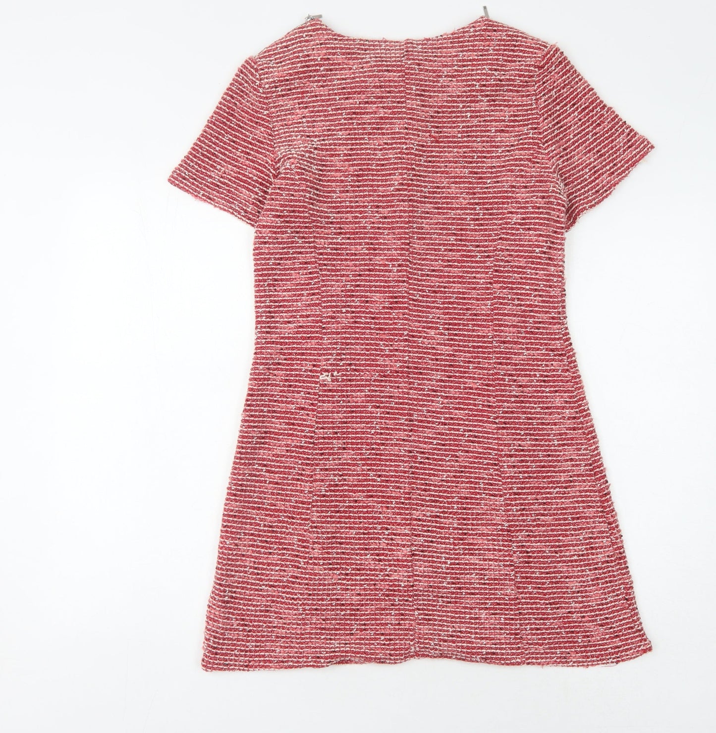 Warehouse Women's Red Shift Dress, Size 12, Casual