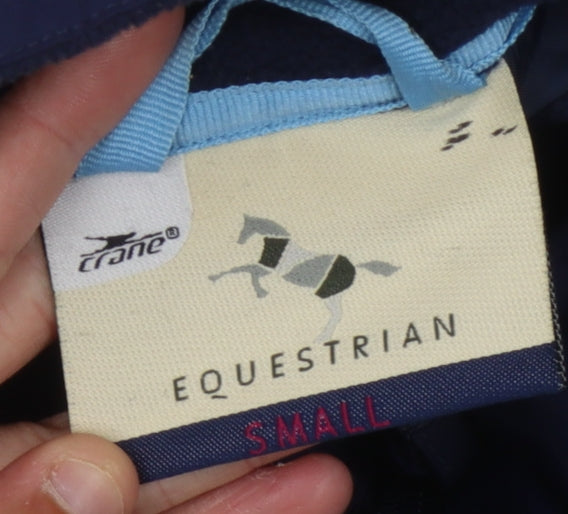 Crane Women's Blue Equestrian Jacket S Casual