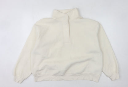 Marks & Spencer Women Ivory Sweatshirt L