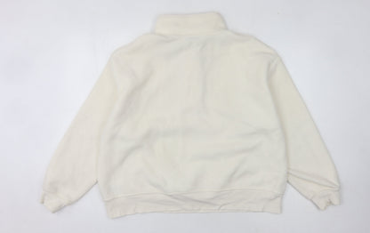 Marks & Spencer Women Ivory Sweatshirt L