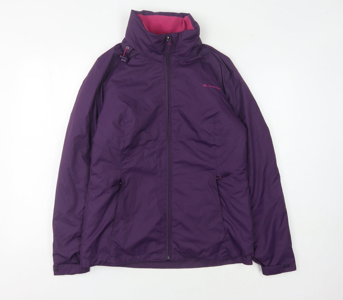 Quechua Women's Purple Jacket, S, Full Zip
