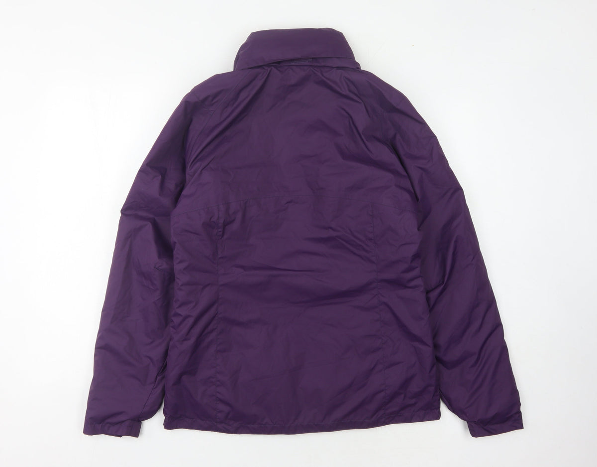 Quechua Women's Purple Jacket, S, Full Zip