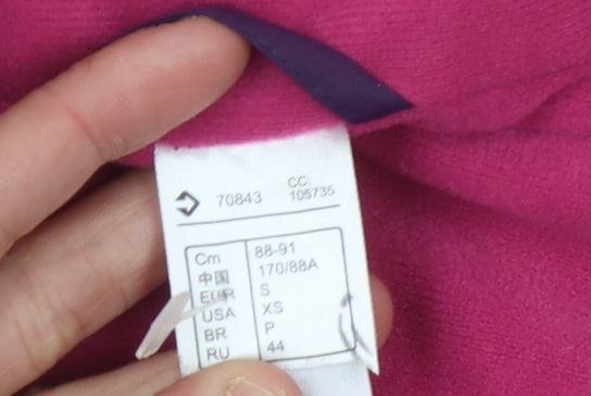 Quechua Women's Purple Jacket, S, Full Zip