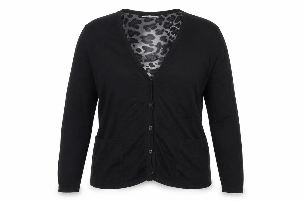 Cellbes Women's Black Cardigan, Size 10, Long Sleeve