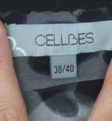 Cellbes Women's Black Cardigan, Size 10, Long Sleeve