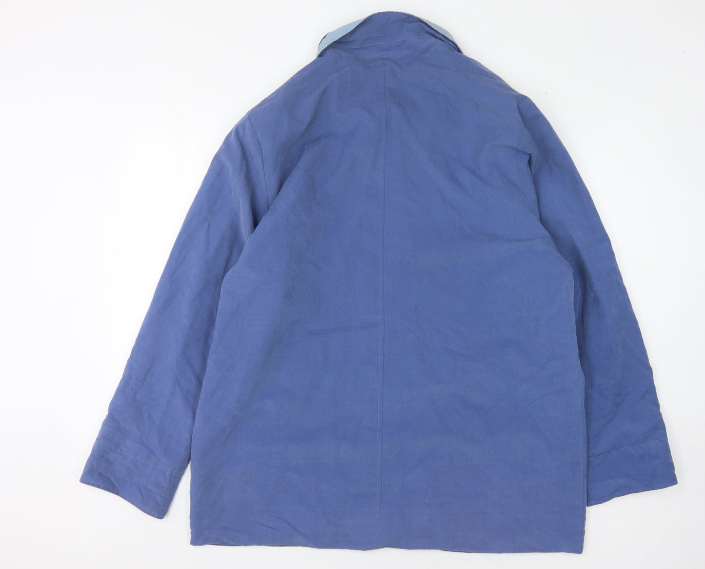 Gabriella Vicenza Women's Blue Button Coat Size 16/18