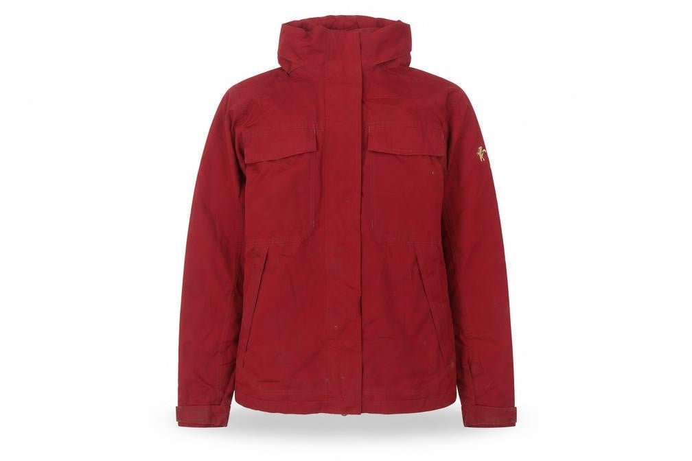 Caldene Men's Red Rain Jacket M Hooded