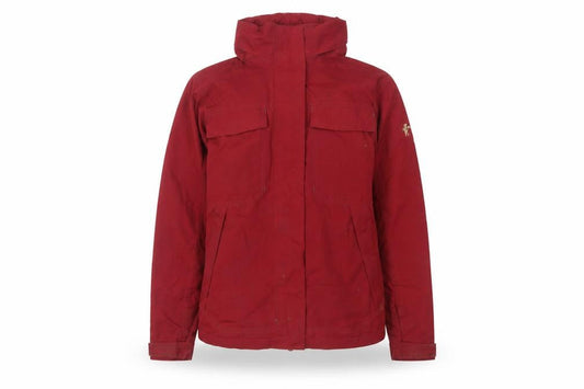 Caldene Men's Red Rain Jacket M Hooded
