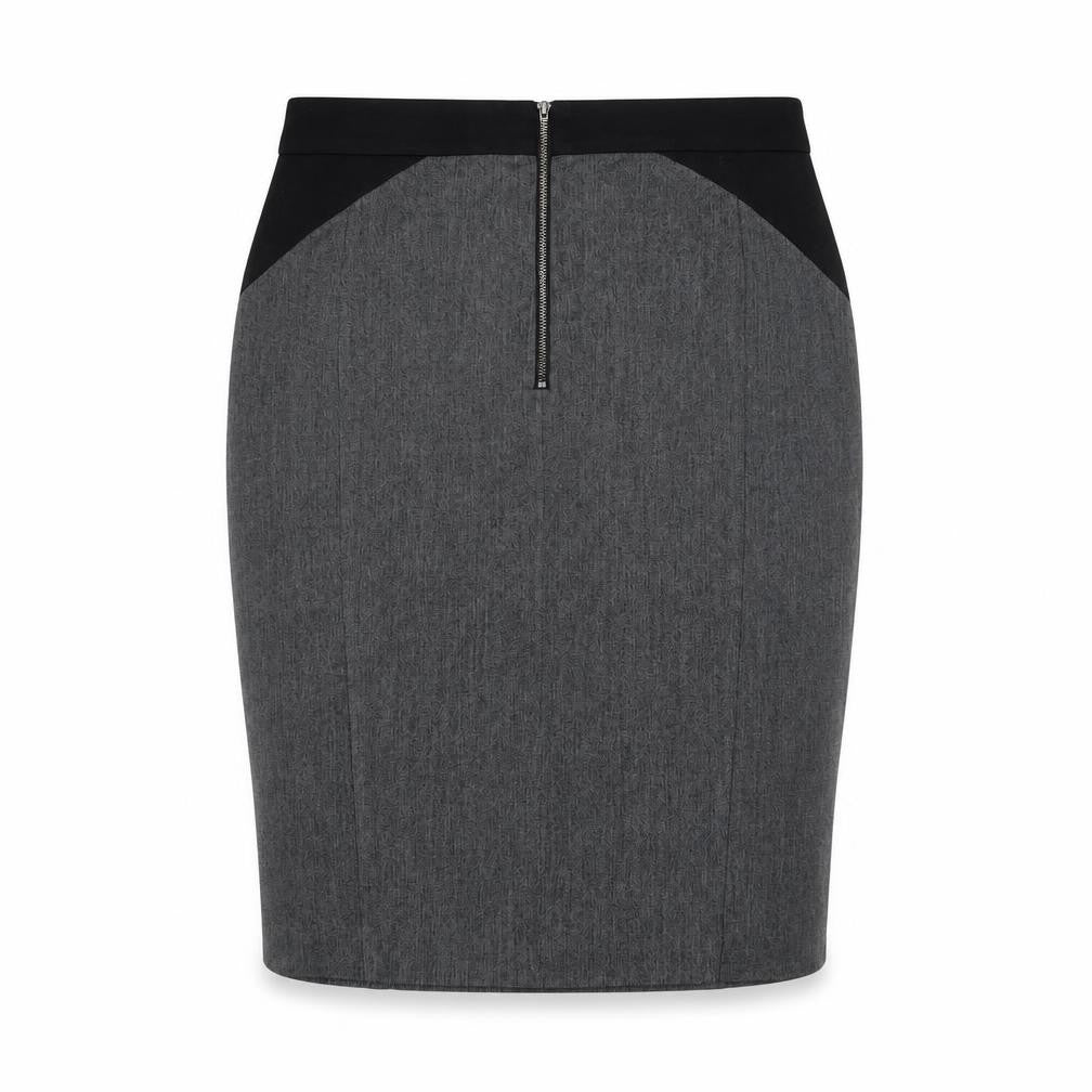 Debenhams Women's Grey Pencil Skirt Size 14