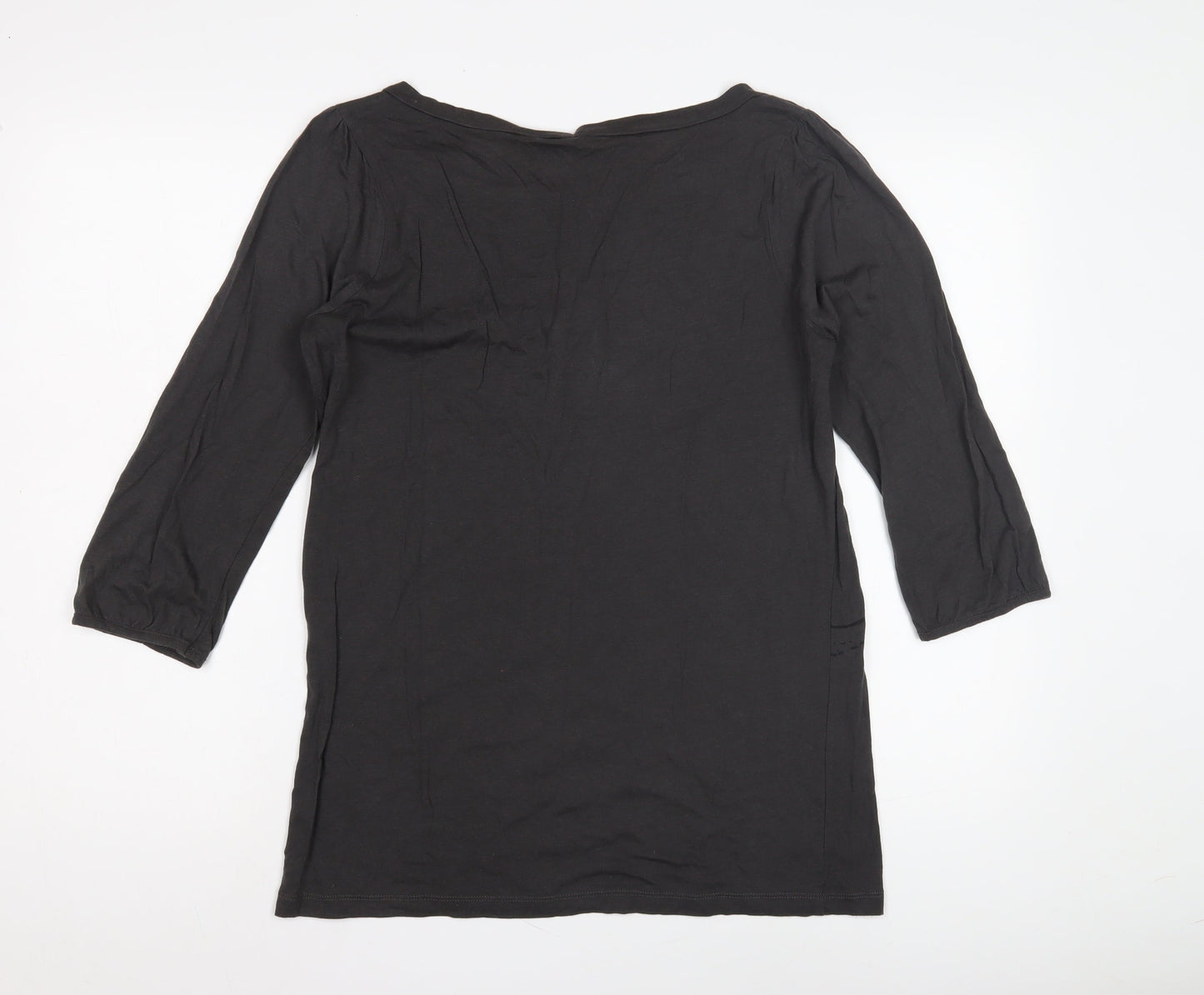 Debenhams Women's Black Beaded Top, Size 14