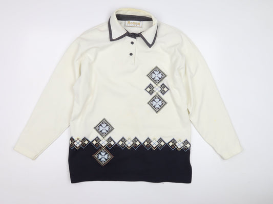 Roman Originals Women’s Ivory Sweatshirt S
