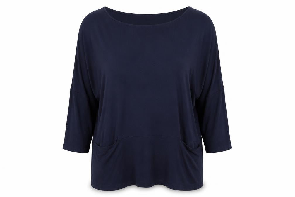 Phase Eight Women's Navy T-Shirt Size 12