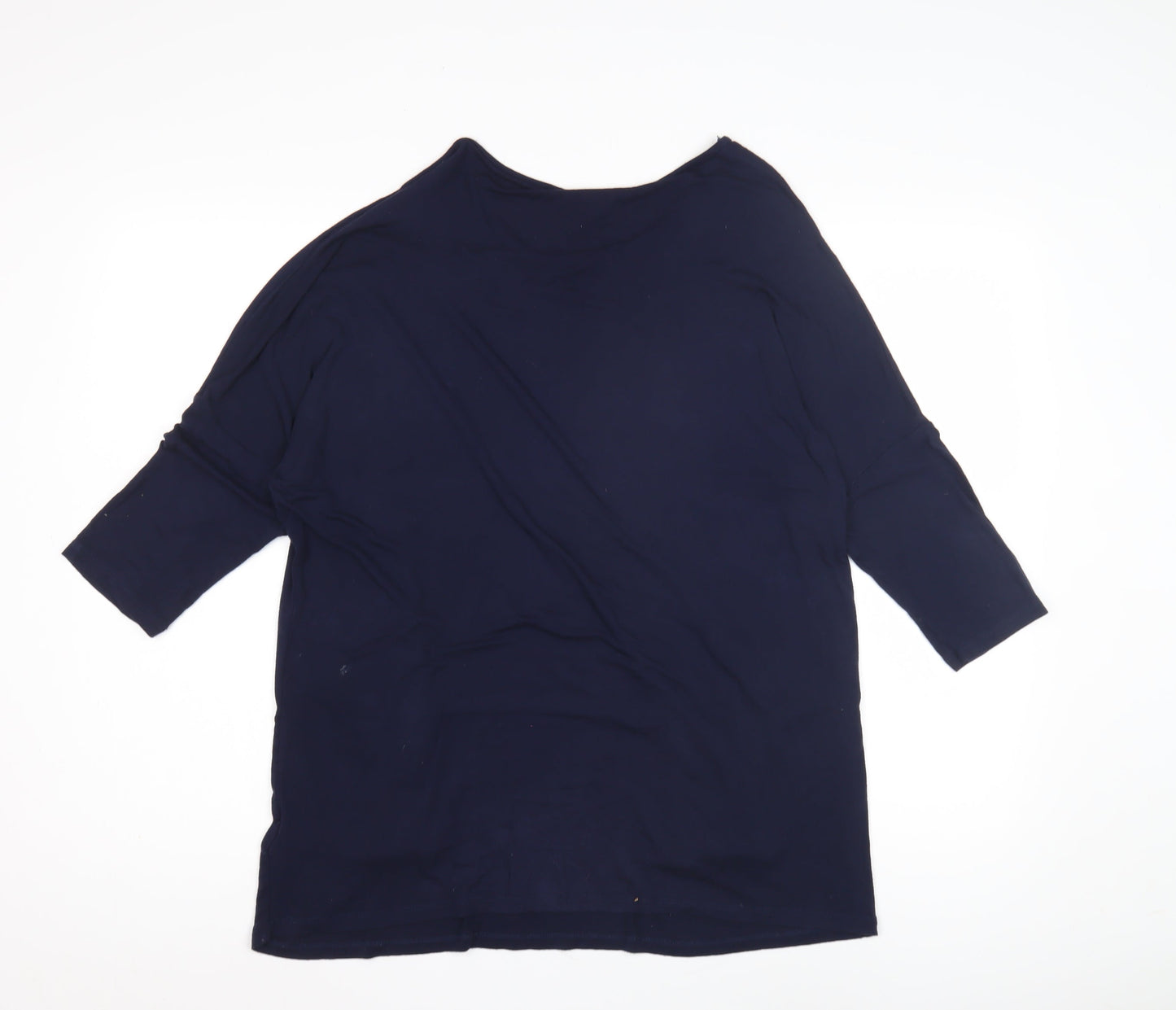 Phase Eight Women's Navy T-Shirt Size 12