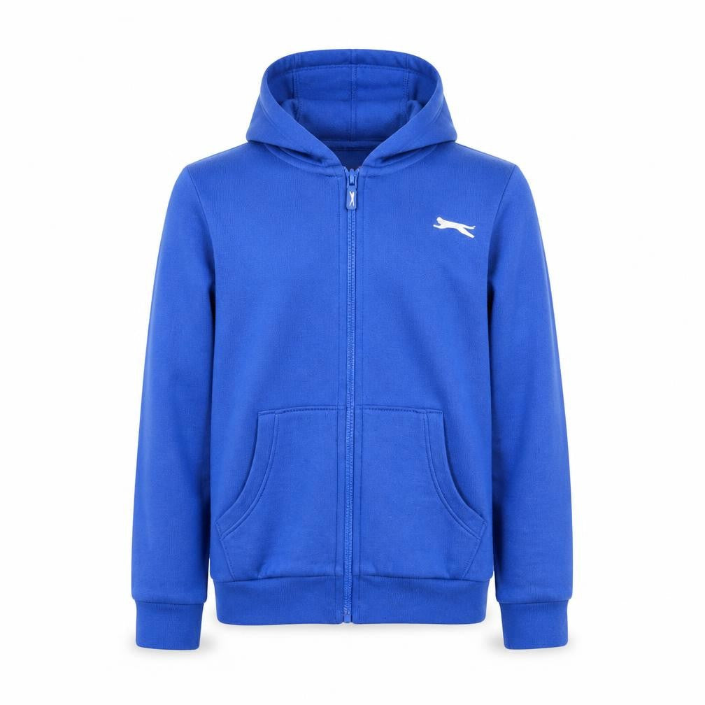 Slazenger Boys Blue Full Zip Hoodie 9-10 Years
