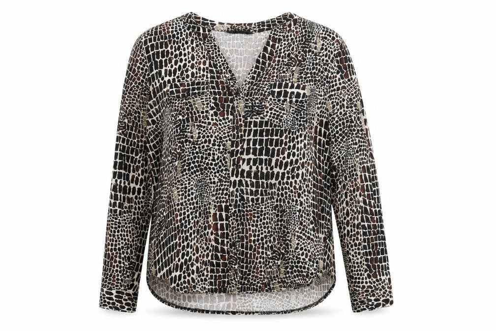 Classic Women's Multicoloured Animal Print Blouse 18