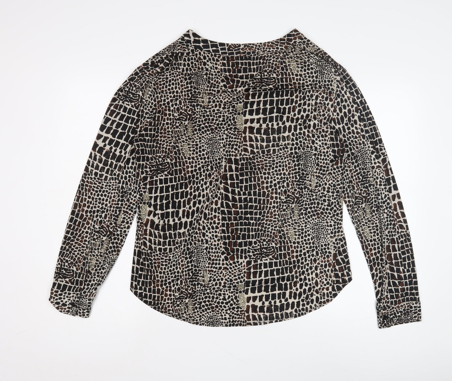 Classic Women's Multicoloured Animal Print Blouse 18