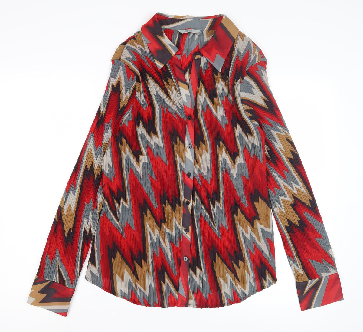 Marks & Spencer Women's Multicoloured Button-Up Shirt