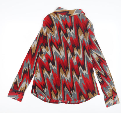 Marks & Spencer Women's Multicoloured Button-Up Shirt