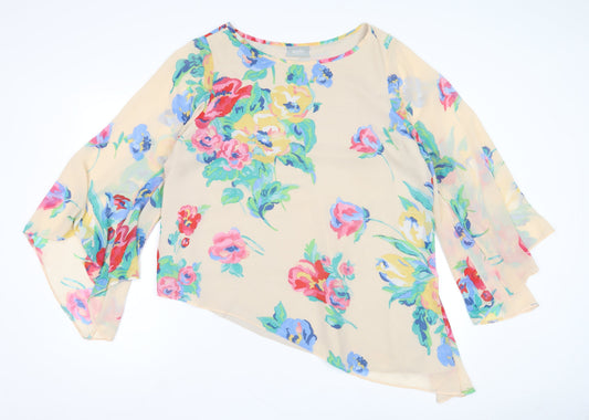 Wallis Women's Multicoloured Floral Blouse L