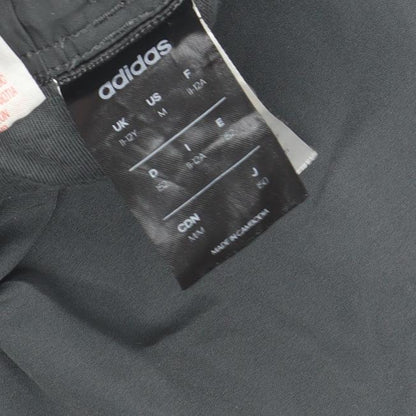 Close-up detail of Adidas boys’ grey track pants 11-12 years