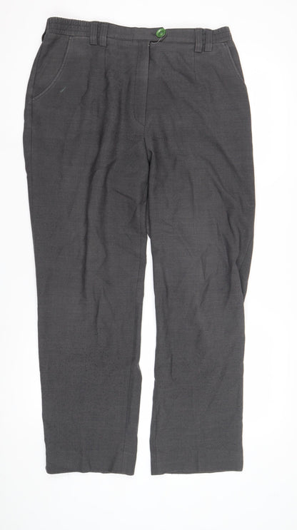 Michèle Grey Trousers, Size 18, Womens Adults