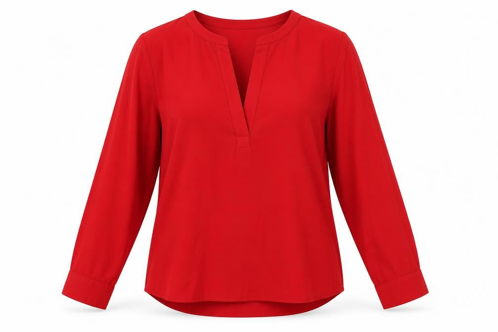 Lauren Ralph Lauren Women's Red Blouse M