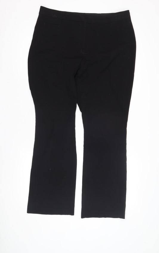 Marks and Spencer Women's Black Trousers Size 14